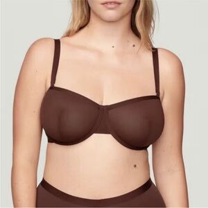 CUUP Chocolate Brown Underwire Molded Bra